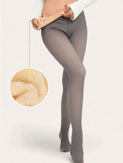 Leavo™-Cotton Chic Sherpa Tights